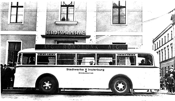 Инстербургский троллейбус Instereburger omnibus