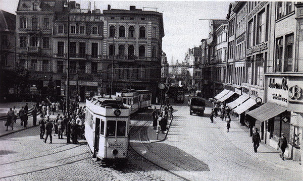 Кенигсбергский трамвай Кайзер-Вильгельм-Платц 1944