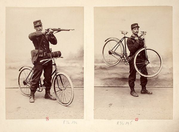 военные велосипедисты