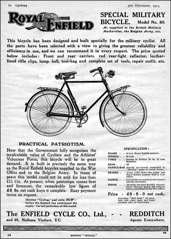 Royal Enfield bicycle