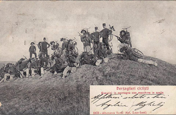 bersaglieri ciclisti 1899