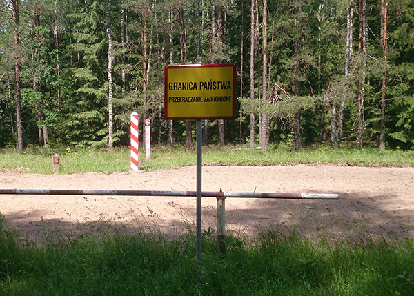 Польско-советская граница в Восточной Пруссии