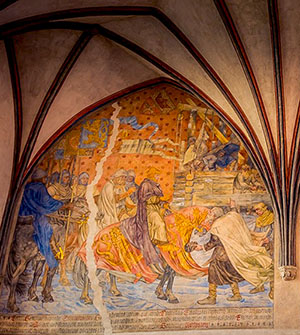 Мариенбург фрески